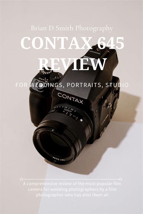 Contax 645 Camera Review .